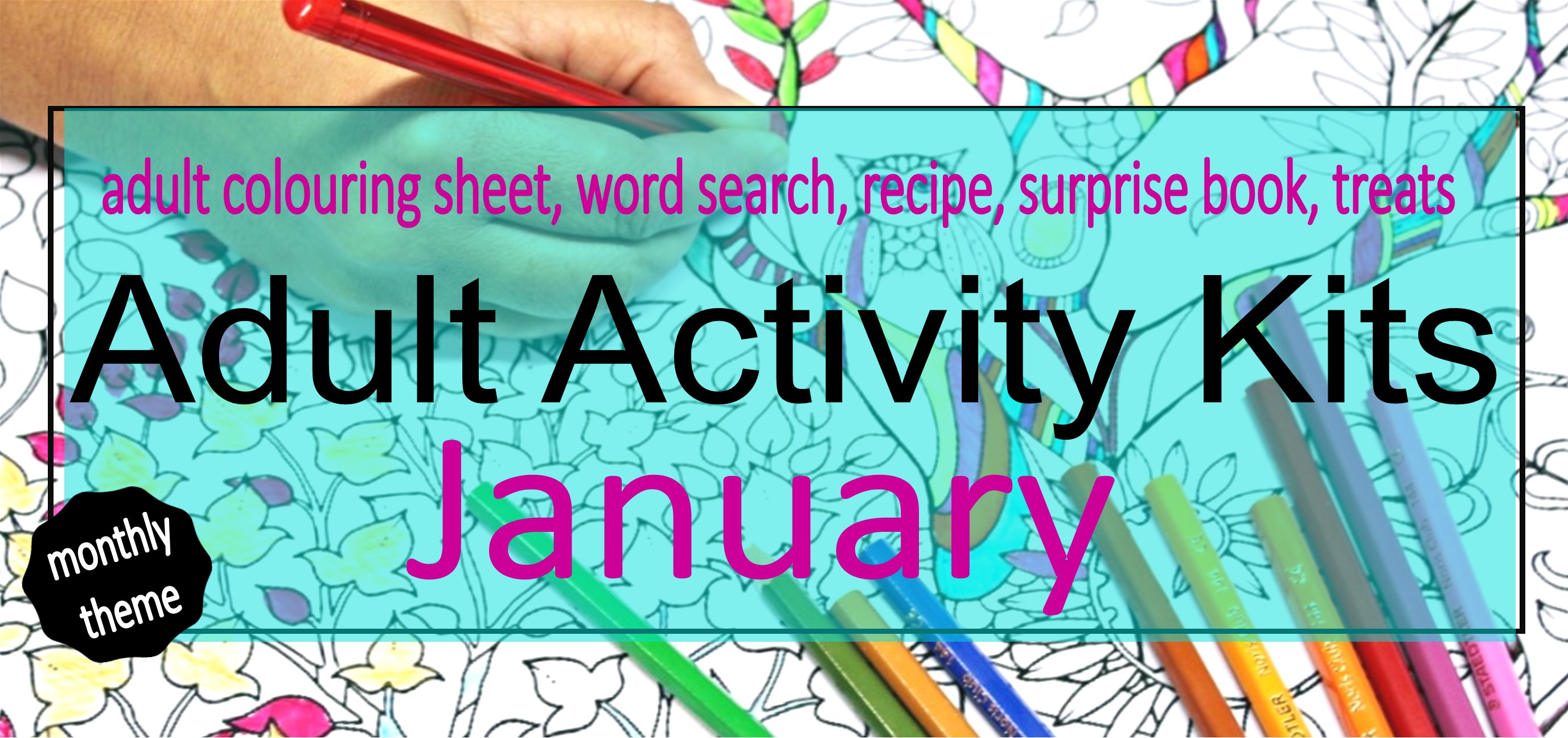 Adult Activity Kits - January
